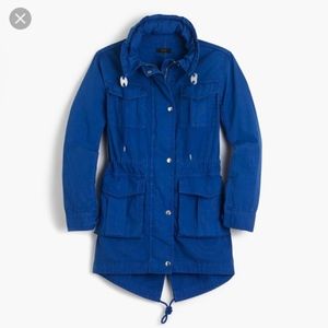 J. Crew Blue Fatigue Jacket
